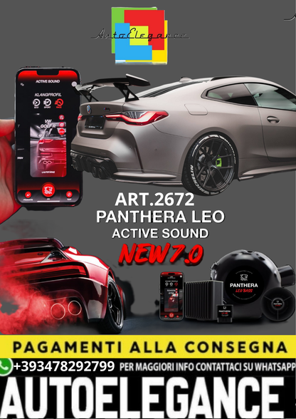 🎀ART.2672 PANTHERA SOUND SYSTEM ADATTO PER   BMW M4 G82 / G82 Facelift🎀