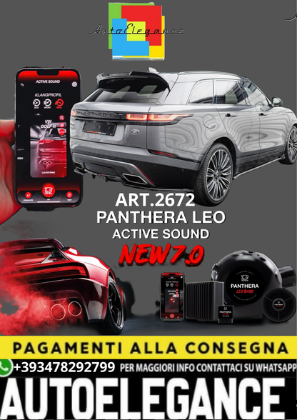 🎀ART.2672 PANTHERA SOUND SYSTEM ADATTO PER  Land Rover Range Rover Velar R-🎀