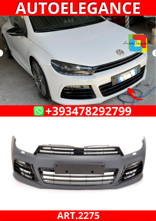 ART.2275 PARAURTI ANTERIORE R LOOK VW SCIROCCO III 2008-2014
