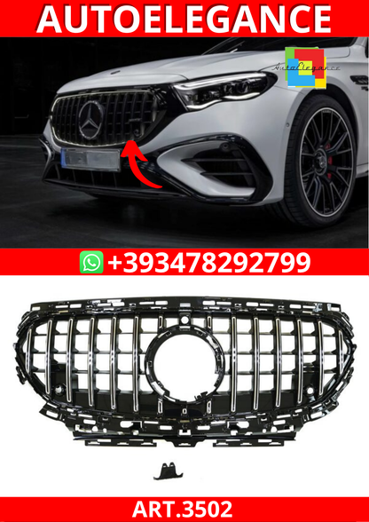 ART.3502  Griglia E63 AMG Mercedes Classe E W214 2023+Panamericana Cromo