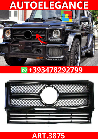 ART.3875  Griglia nera AMG Look per Mercedes Classe G (W463) 1989-2018