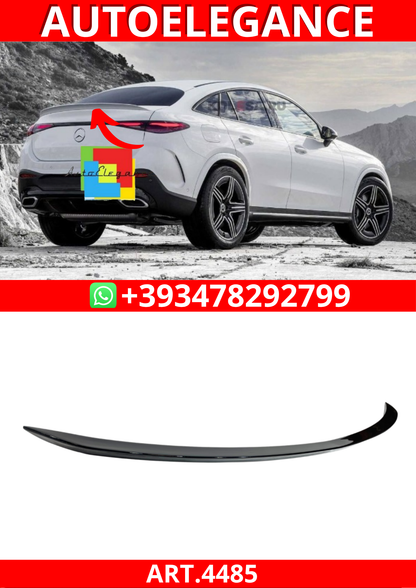 ART.4485 Spoiler Mercedes C254 Coupe GLC 2023+ Look AMG Nero lucido