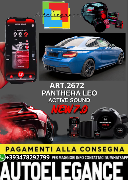 🎀ART.2672 PANTHERA SOUND SYSTEM ADATTO PER BMW 2 M-Pack F22🎀