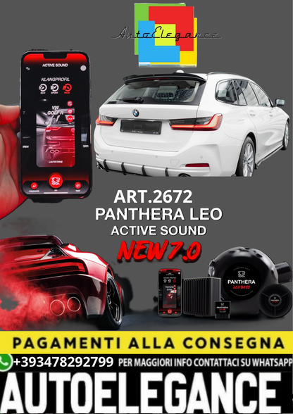 🎀ART.2672 PANTHERA SOUND SYSTEM ADATTO PER  BMW 3 Berlina / Touring G20 🎀