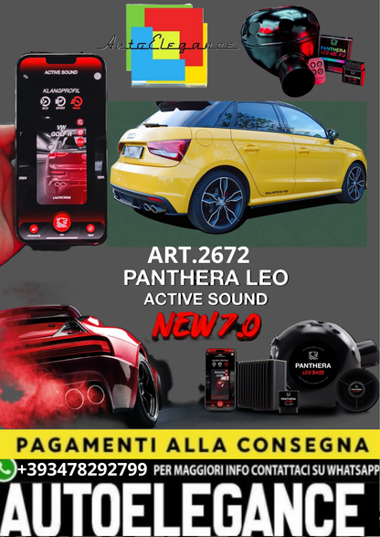 🎀ART.2672 PANTHERA SOUND SYSTEM ADATTO PER Audi S1 8X🎀