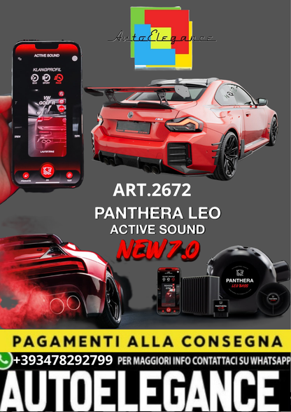 🎀ART.2672 PANTHERA SOUND SYSTEM ADATTO PER BMW M2 M-Performance G87 🎀