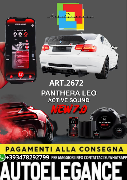 🎀ART.2672 PANTHERA SOUND SYSTEM ADATTO PER BMW M3 E92 / E93🎀