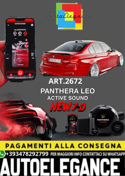 🎀ART.2672 PANTHERA SOUND SYSTEM ADATTO PER BMW M3 F80🎀