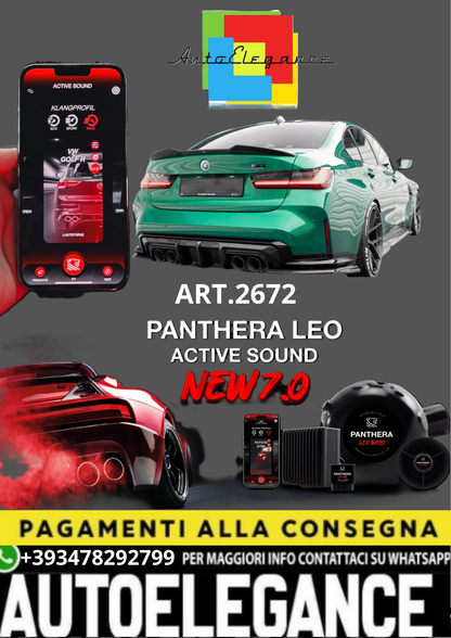 🎀ART.2672 PANTHERA SOUND SYSTEM ADATTO PER BMW M3 berlina / Touring G80 / G81🎀
