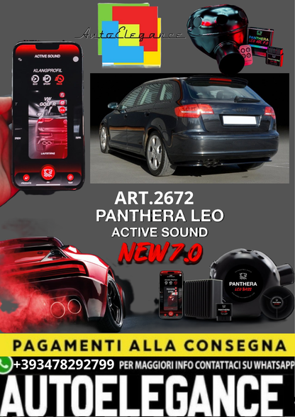 🎀ART.2672 PANTHERA SOUND SYSTEM ADATTO PER Audi A3 Sportback 8P🎀