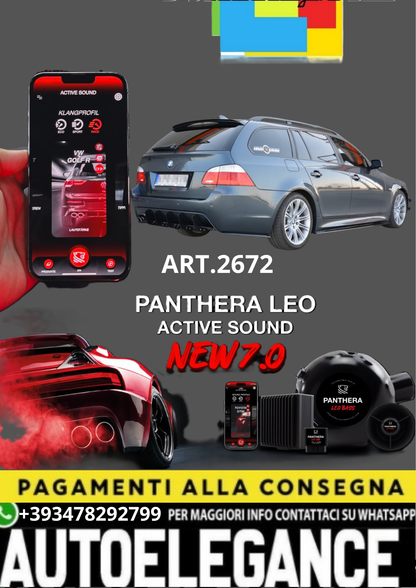 🎀ART.2672 PANTHERA SOUND SYSTEM ADATTO PER  BMW 5 E61🎀