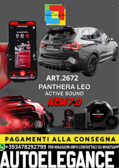 🎀ART.2672 PANTHERA SOUND SYSTEM ADATTO PER   BMW X3 M F97 / F97 Facelift🎀