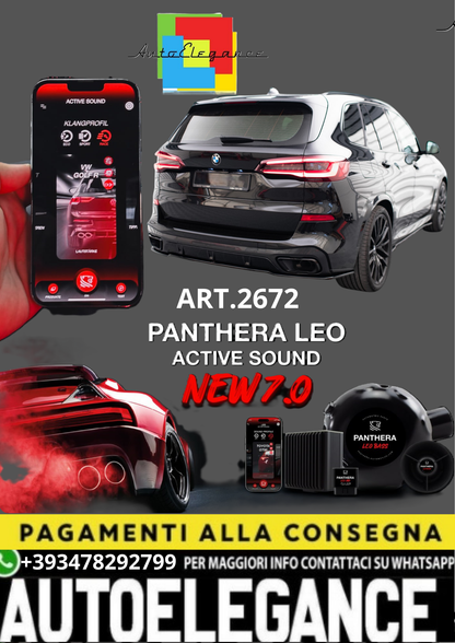 🎀ART.2672 PANTHERA SOUND SYSTEM ADATTO PER BMW X5 G05 M-pack🎀