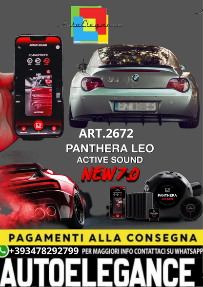 🎀ART.2672 PANTHERA SOUND SYSTEM ADATTO PER BMW Z4 COUPE E86🎀