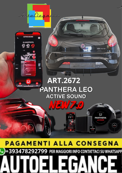 🎀ART.2672 PANTHERA SOUND SYSTEM ADATTO PER  Fiat Bravo Sport Mk.2🎀