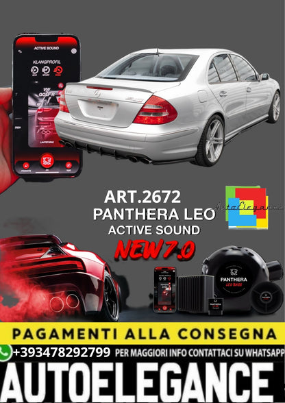💥 ART.2672 PANTHERA SOUND SYSTEM ADATTO PER  MERCEDES BENZ  E 55 AMG W211💥