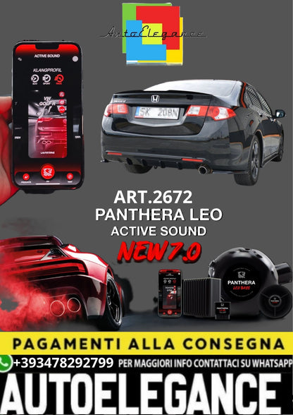 💥💣 ART.2672 PANTHERA SOUND SYSTEM ADATTO PER HONDA ACCORD MK8. (CU-SERIES)💣💥