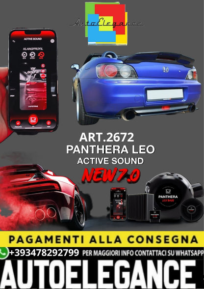 💥💣 ART.2672 PANTHERA SOUND SYSTEM ADATTO PER HONDA S2000💣💥