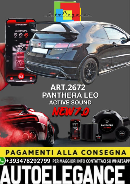 💥💣 ART.2672 PANTHERA SOUND SYSTEM ADATTO PER HONDA CIVIC VIII TYPE S/R 💣💥