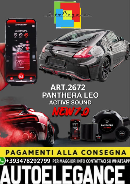 💥ART.2672 PANTHERA SOUND SYSTEM ADATTO PER  NISSAN 370Z FACELIFT💥