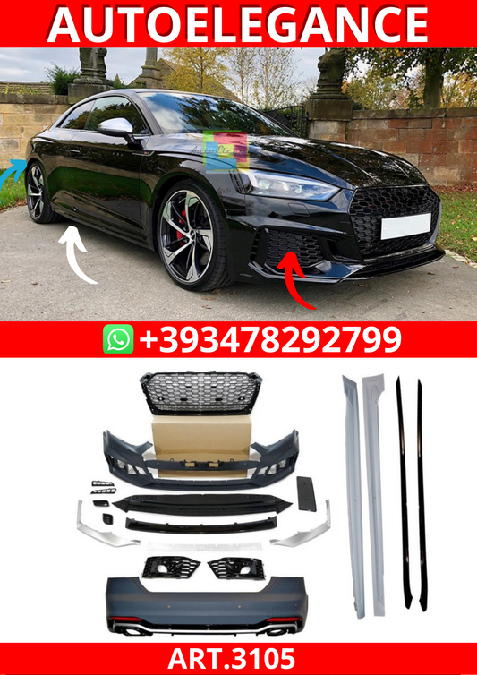 ART.3105 BODYKIT  Audi A5 Sportback 2016-2019 Look RS5