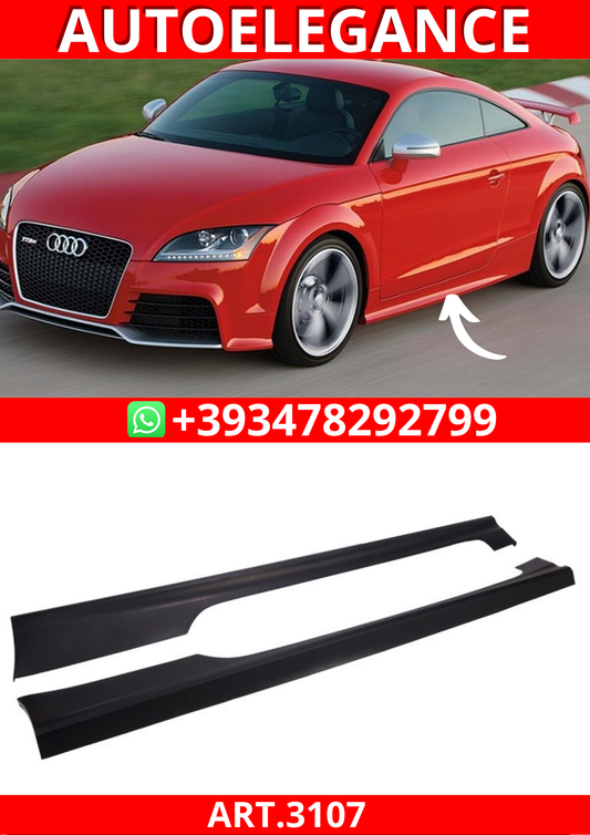 ART.3107  Minigonne Audi TT (8J) Coupe Cabrio (2006-2014) per Standard