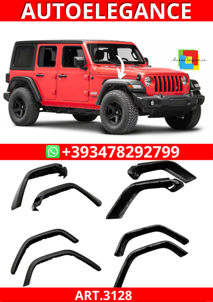ART.3128   Parafango  - Anteriore e posteriore  WRANGLER  18-23 JL