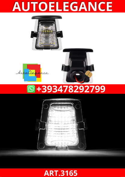 ART.3165 Luce targa a LED JEEP WRANGLER 18-23