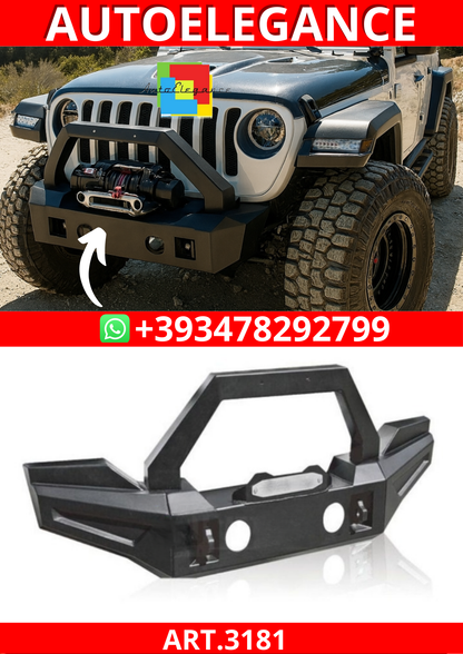 ART.3181 Paraurti anteriore modulare Ring,Bull Bar JEEP WRANGLER