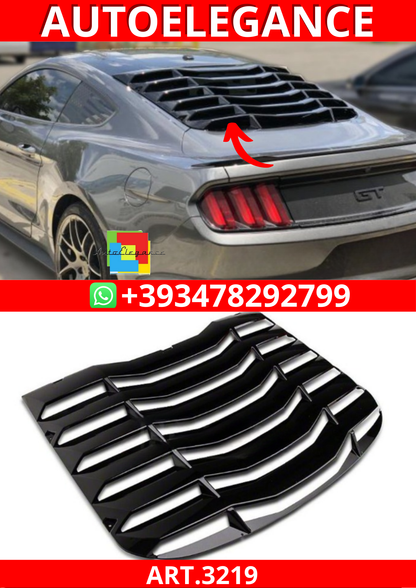 ART.3219  Feritoie lunotto – Nero lucido FORD MUSTANG 15-25