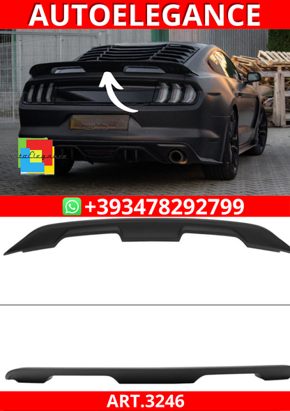 ART.3246 Spoiler posteriore Nero lucido FORD MUSTANG 15-23