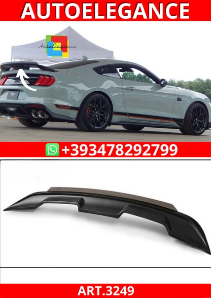ART.3249 Spoiler posteriore+flap Gurney FORD MUSTANG 15-23