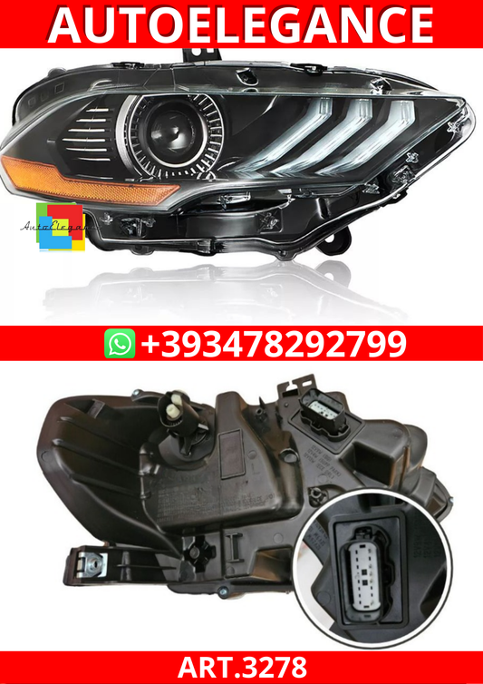 ART.3278   Faro – Lato passeggero – Full LED  FORD MUSTANG 18-23