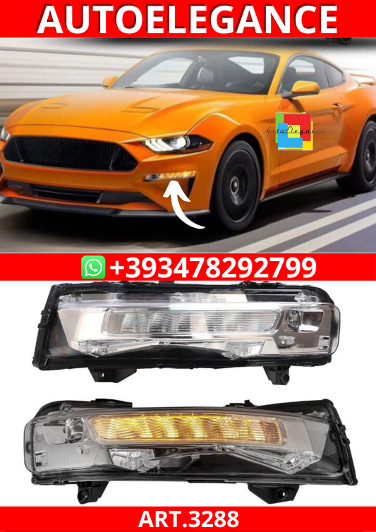ART.3288 Indicatori di direzione a LED Ambra DRL,Fendinebbia  FORD MUSTANG