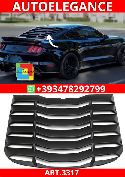 ART.3317  Feritoia Lunotto – Nero opaco FORD MUSTANG 15-25 FASTBACK