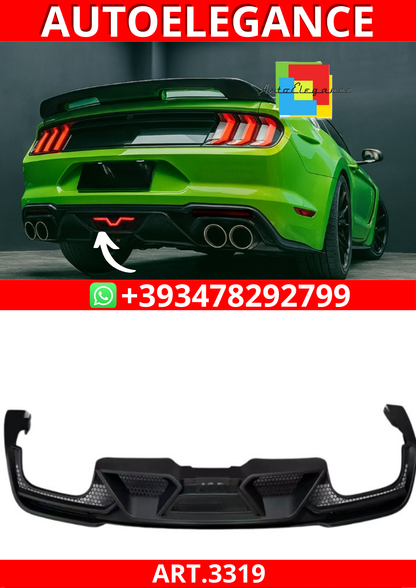 ART.3319 Diffusore Posteriore – GT500 Style FORD MUSTANG 18-23 GT PREMIUM