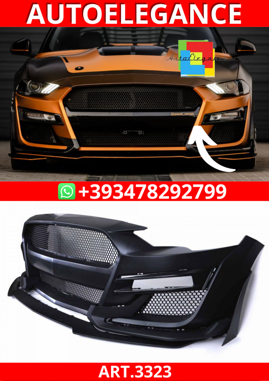 ART.3323 Paraurti anteriore – Stile GT500 FORD MUSTANG 18-23