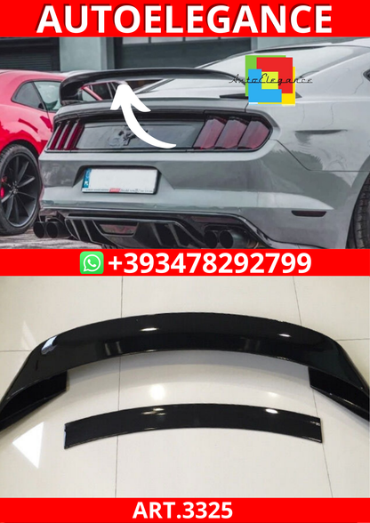 ART.3325 Spoiler posteriore – GT350R Style – Nero lucido FORD MUSTANG 15-23