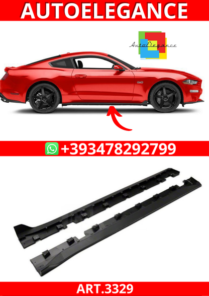 ART.3329  Minigonne laterali – Stile GT350 FORD MUSTANG 15-23
