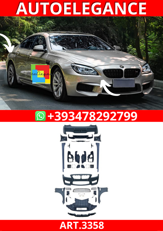 ART.3358  BODYKIT M6 Look BMW Serie 6 (F12) (F13) 2011-2017