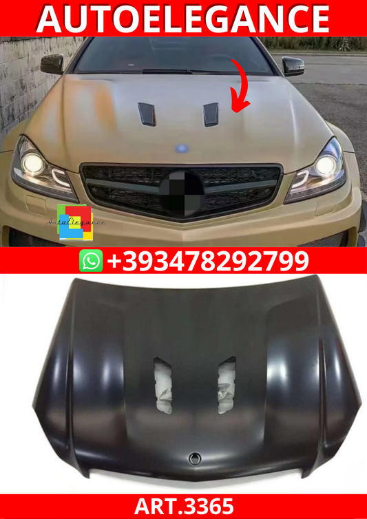 ART.3365   Cofano C63 AMG Mercedes Classe C W204 2011-2014