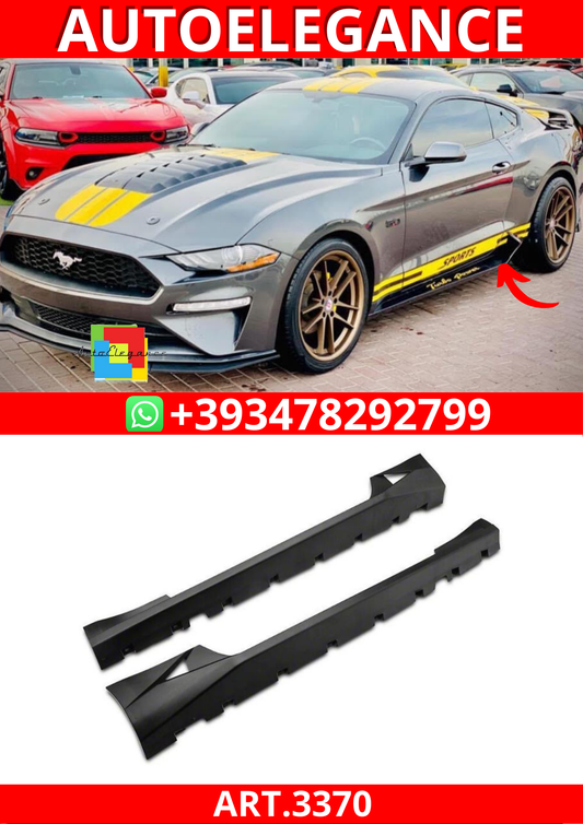 ART.3370 Minigonne laterali FORD MUSTANG 15-23 GT