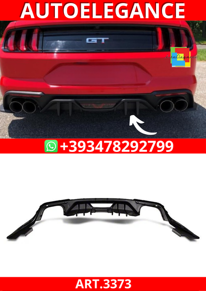 ART.3373 Diffusore posteriore FORD MUSTANG 18-23 GT Premium