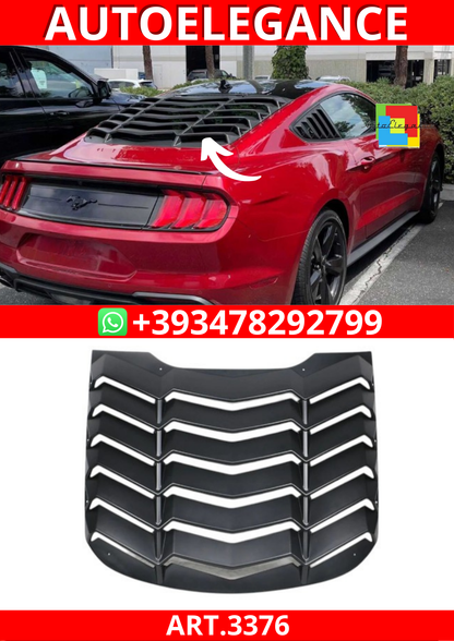 ART.3376 Feritoie Lunotto – Stile LV – Nero opaco FORD MUSTANG 15-23