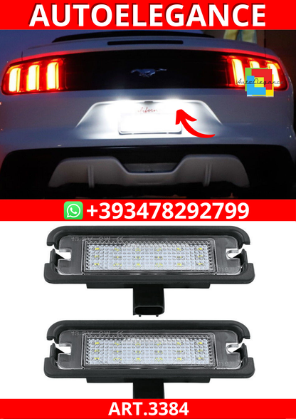 ART.3384 Luce targa – LED – Set FORD MUSTANG 15-23