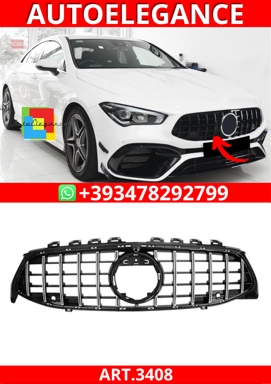ART.3408 Griglia Mercedes CLA (C118) (2019-On) Panamericana GT Cromo