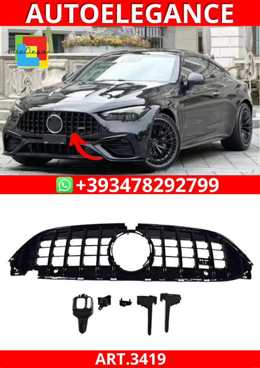 ART.3419 Griglia AMG Mercedes CLE C236 2023+ Panamericana Nero