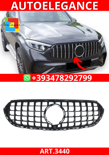 ART.3440 Griglia Nera per Mercedes GLC X254 C254 2023+ Panamericana