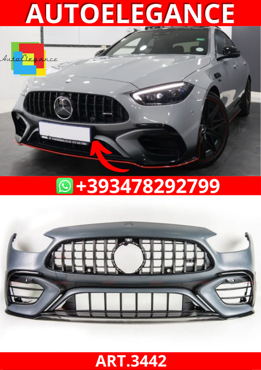 ART.3442 Paraurti anteriore C63 Mercedes Classe C (W206) 2021+Griglia cromat