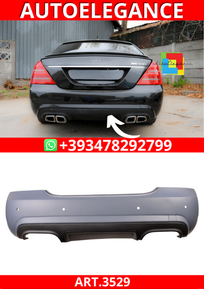 ART.3529 Paraurti posteriore AMG Look per Mercedes Classe S W221 05-13